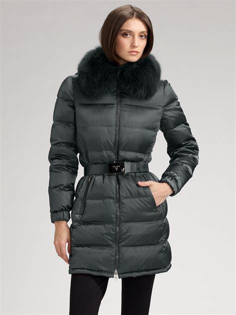 prada women coat|Prada winter jacket for women.